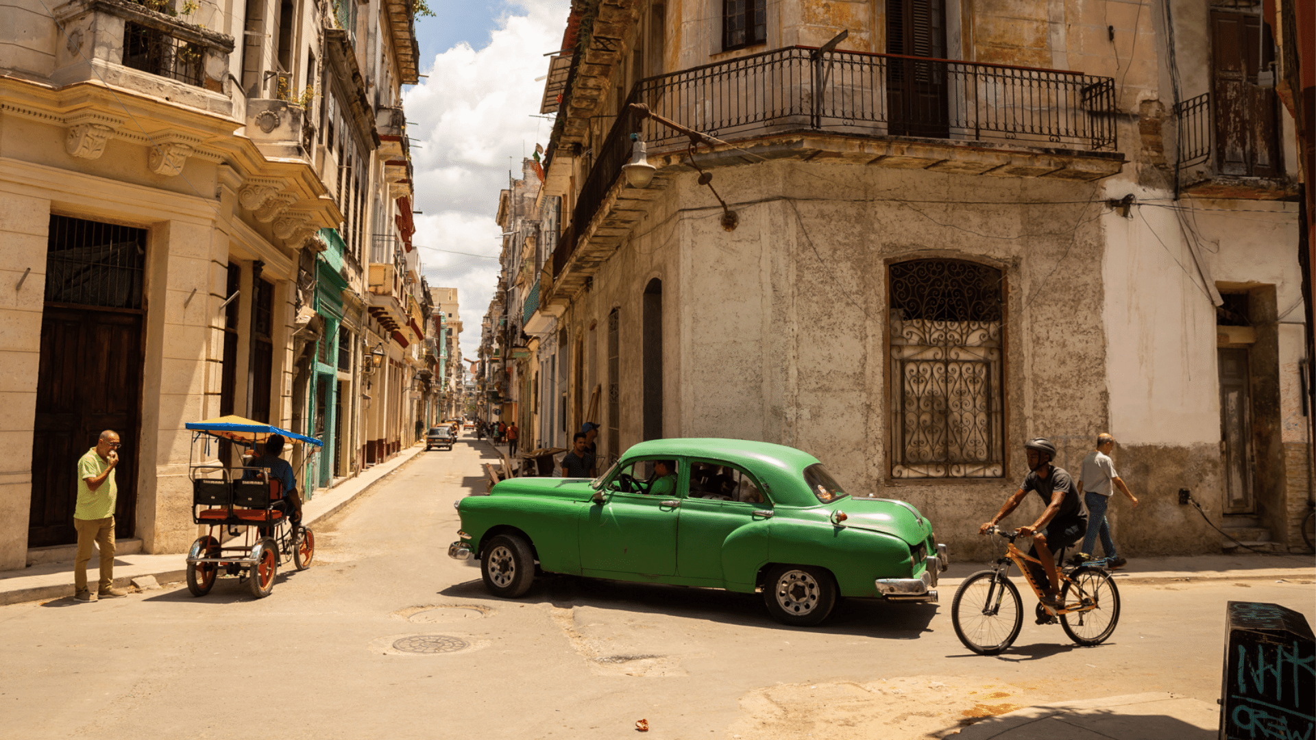 Back street in Havana