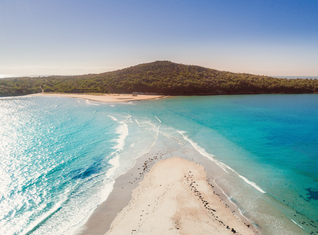 Fingal Spit Port Stephens - a beautiful place to work remotely